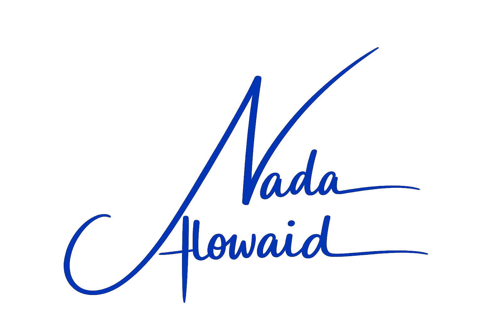 Nada Alowaid signature